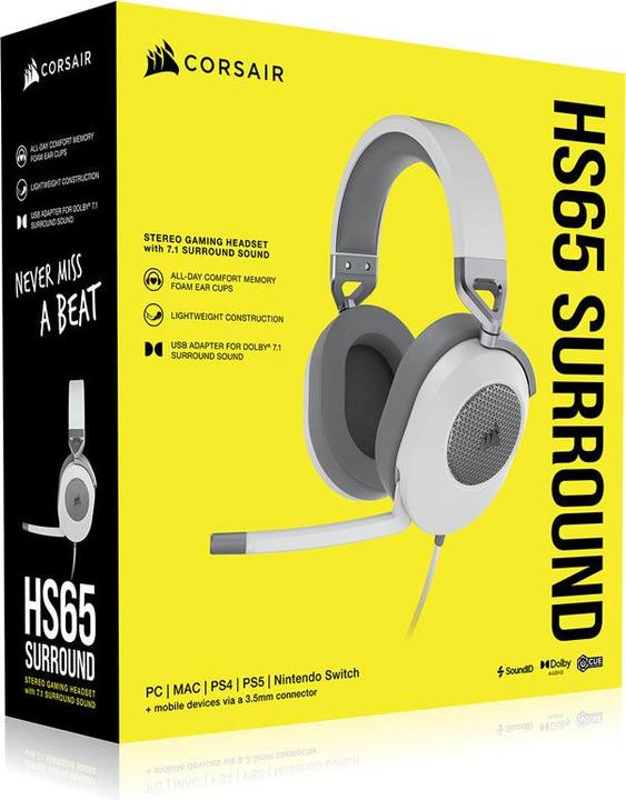 Image du produit Corsair HS65 Surround (Filaire)