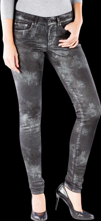 Produktbild Pepe Jeans Pixie Skinny Silvermoon silver foiled black (W31/L32)