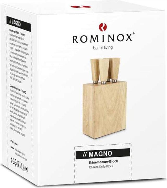 Actual product image Rominox Cheese knife set, double use, cheese cutlery parts