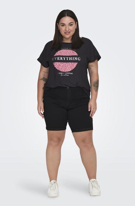 Produktbild Only Curvy Thunder Reg Long Jeansshorts (54)