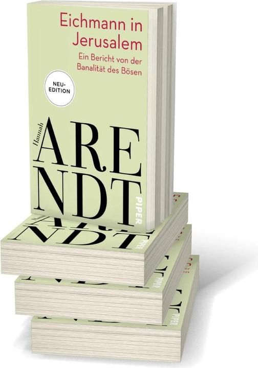 Produktbild Eichmann in Jerusalem (Deutsch, Hannah Arendt, 2022)