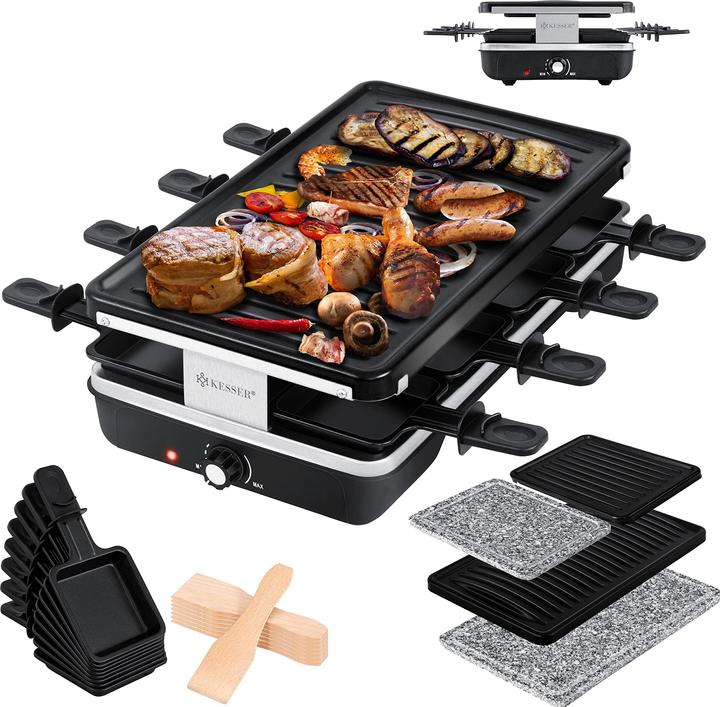 Produktbild Kesser Raclette-Grill mit Naturgrillstein