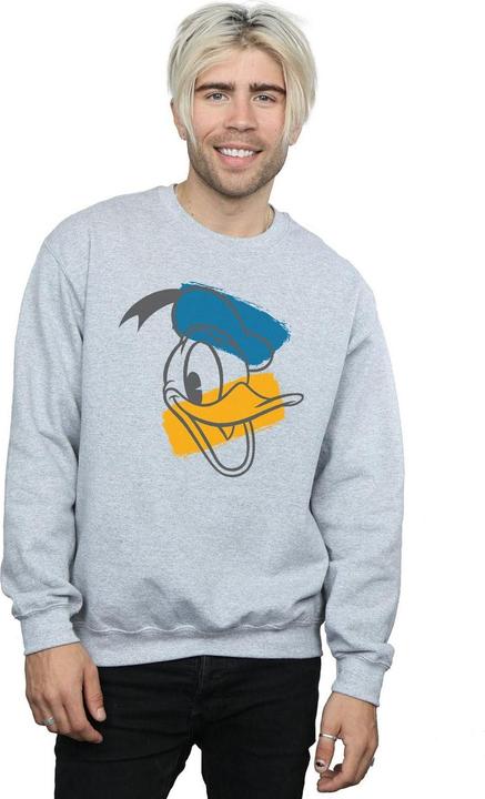 Immagine prodotto Disney Donald Duck Head Felpa Uomo (3XL)