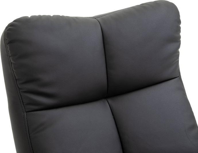 Immagine prodotto Swisshandel24 Poltrona relax Poltrona massaggiante con poggiapiedi Poltrona TV Inclinazione a 145° Poltrona