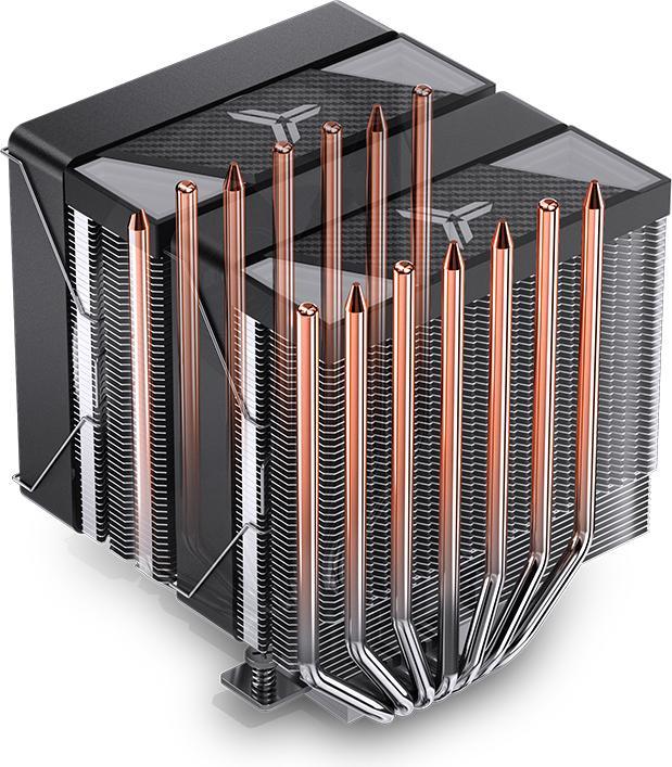 Immagine prodotto Jonsbo Raffreddatore CPU CR-3000 Dual Tower, ARGB - 2x 120 mm, nero