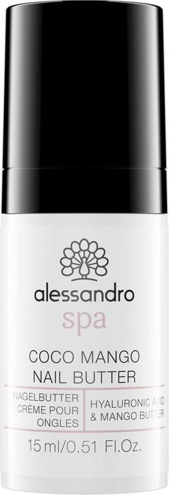 Actual product image Alessandro Spa - Coco Mango Nail Butter (15 ml)