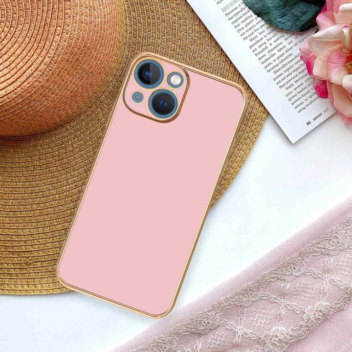 Produktbild Cadorabo Hülle für Apple iPhone 13 MINI im TPU mit Kameraschutz LM130 Style (Apple iPhone 13 mini)