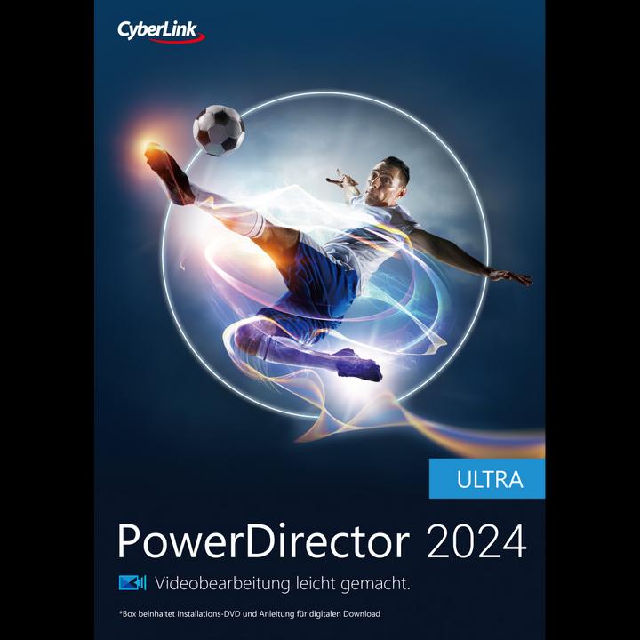Actual product image CyberLink PowerDirector 2024 Ultra ESD Download Code (1 User, 1 Devices/Users, unlimited)