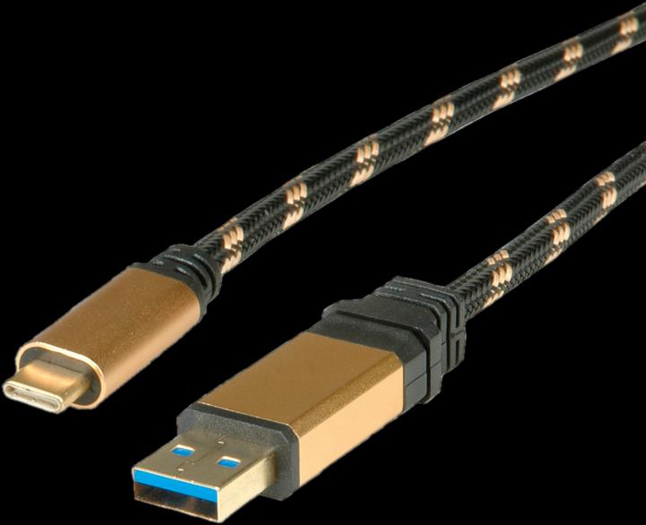 Produktbild Roline GOLD USB-Kabel (1 m, USB 3.1, 4.50 W)
