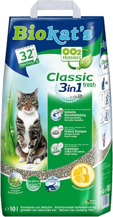 Actual product image Biokat's Cat Litter Biokats Classic fresh 3in1 18 l (Fragrant, Clumping, 17.95 kg)
