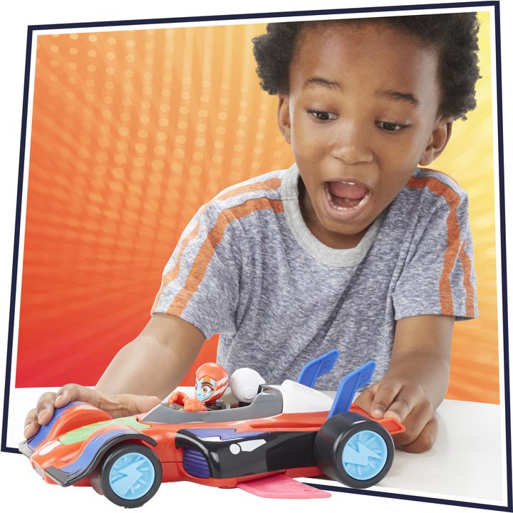 Produktbild PJ Masks Animal Power Blitz-Flitzer Vorschulspielzeug, verwandelbares Auto mit Lichtern und Geräusch