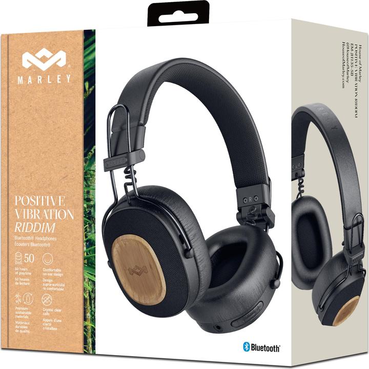 Immagine prodotto House of Marley Positive Vibration Bluetooth Kopfhörer (50 h)