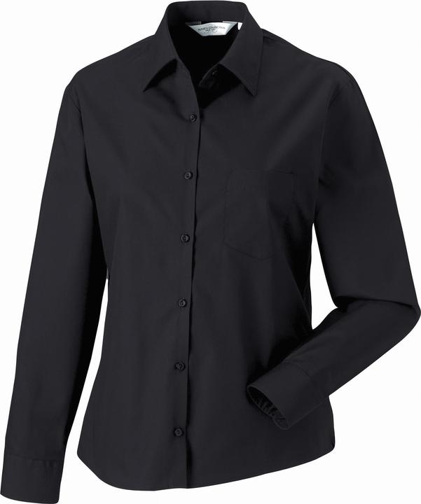 Image du produit Russell Jerzees Chemise en coton Blouse de travail Manches longues (M)
