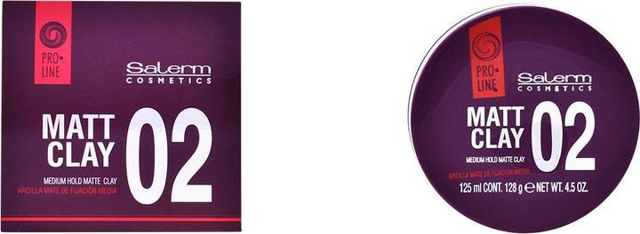 Immagine prodotto Salerm MATT CLAY Argilla opaca a tenuta media 125 ml (Cera per capelli, 125 ml)
