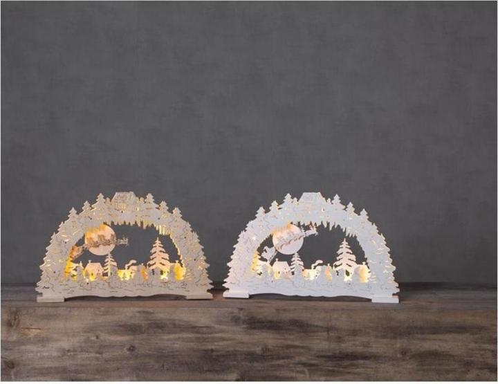 Immagine prodotto Star Trading Luce LED Deco Ulm 43 cm, Bianco
