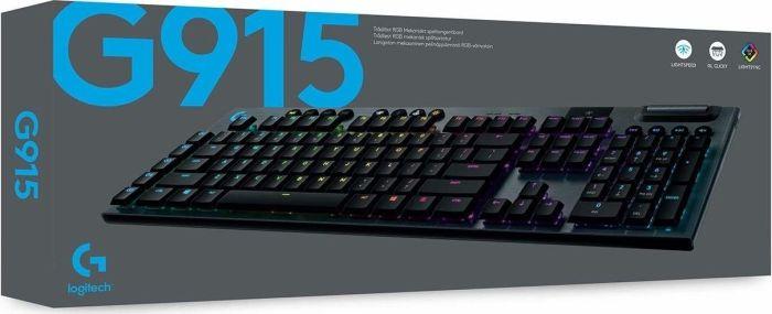 Produktbild Logitech G G915 Lightspeed (DE, Kabelgebunden, Kabellos)