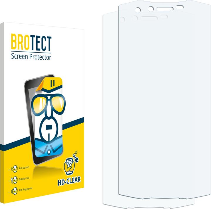 Produktbild BROTECT Schutzfolie Displayschutz Klar (2 Stück, Doogee S55)