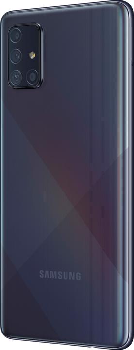 Actual product image Samsung Galaxy A71 (128 GB, Prism Crush Black, 6.70", Dual SIM + SD, 64 Mpx, 4G)