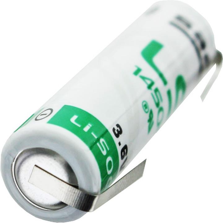 Produktbild Saft Batterie LS14500CNR mit U-Form Lötfahnen (1 Stk., AA, 2250 mAh)
