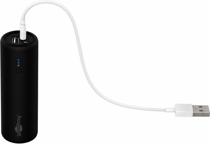 Actual product image Goobay Powerbank Bike Power (5000 mAh, 18.50 Wh)