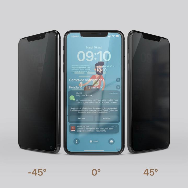 Actual product image Bigben Connected Privacy glass screen protector (1 Piece, Apple iPhone 11 Pro Max, Apple iPhone XS Max)