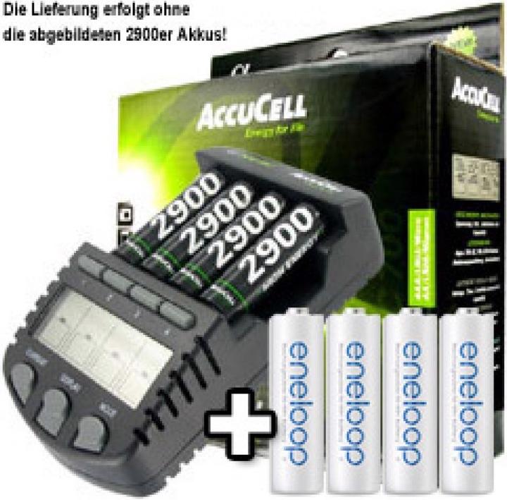 Image du produit Sanyo Chargeur rapide LCD Eneloop AAA HR-4UTGA et BC-700 (4 pcs, AAA, 700 mAh, Piles rechargeables + chargeur)