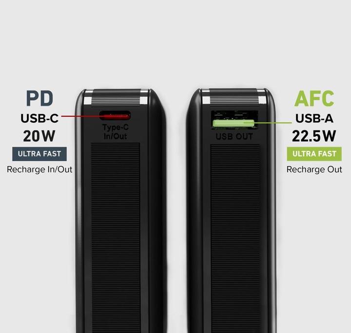 Actual product image SBS Powerbank 10,000mAh PD 20W high density (10000 mAh, 20 W, 38.50 Wh)