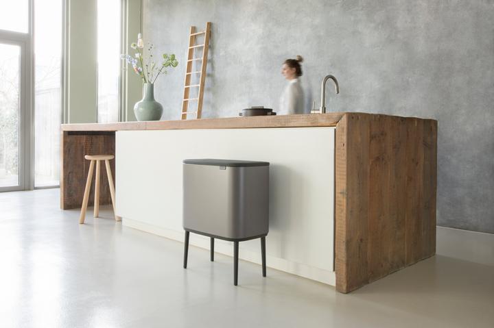 Productafbeelding Brabantia Afvalbak Bo Touch Bin 3x11 liter (33 l)