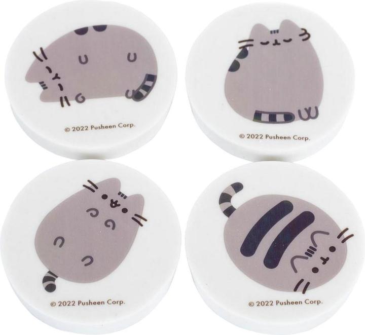 Produktbild Pusheen Radiergummis bedruckt 4erPack