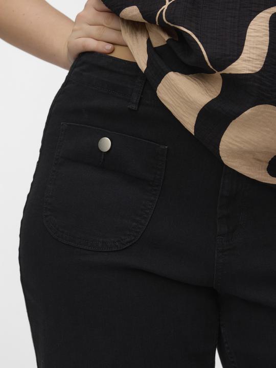 Actual product image Vero Moda VMCKAYLA Hohe Taille Weiter Beinschnitt Jeans Weit geschnitten (44)