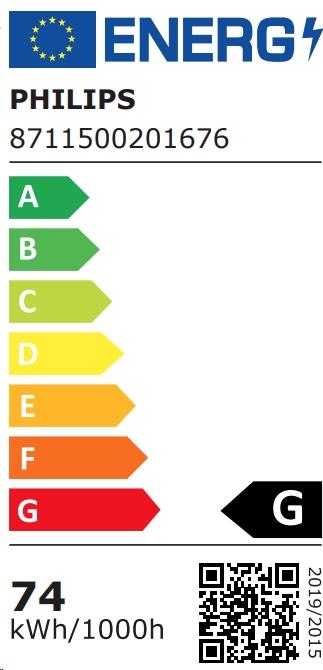 Energy Label Philips Discharge lamp (G8.5, 73.20 W, 6400 lm, 1 x, G)