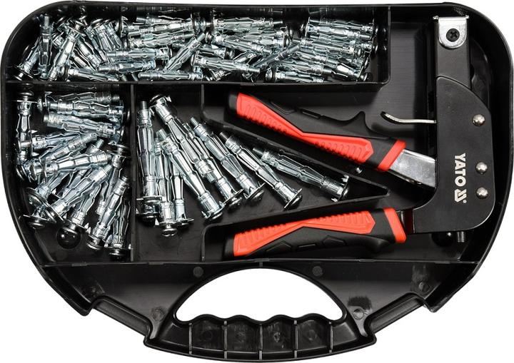 Produktbild Yato Pin Crimper Molly Mit 60 Ersatzteilen (280 mm)