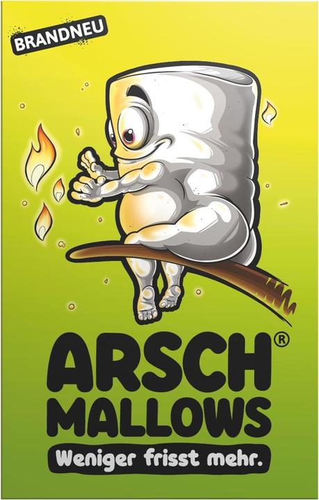 Image du produit Denkriesen Arschmallows® - "Moins On En Mange, Plus On En A" (Allemand)