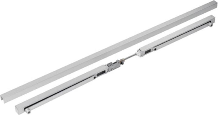 Actual product image Dormakaba Guide rail with closing follower controller GSR Contur Design (Room door, Entrance door, Wooden door, French window, Indoor)
