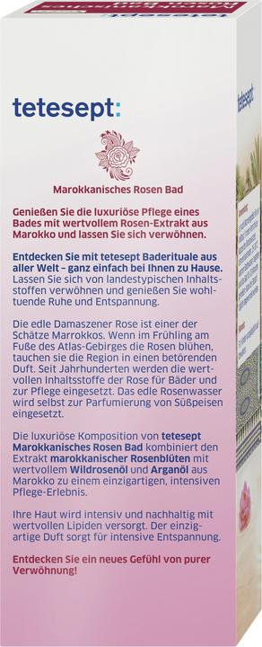 Produktbild Tetesept Medizinalbad Bäder der Welt Marokkanisches Rosen 125 ml (125 ml, Badeperlen)