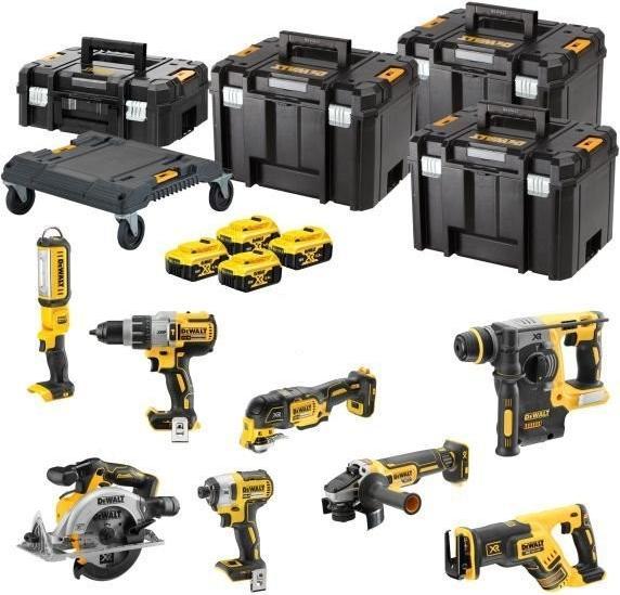 Immagine prodotto DeWalt DCK853P4T-QW Trapano a percussione a 3 velocità, avvitatore a percussione a batteria, trapano a (Batteria ricaricabile)