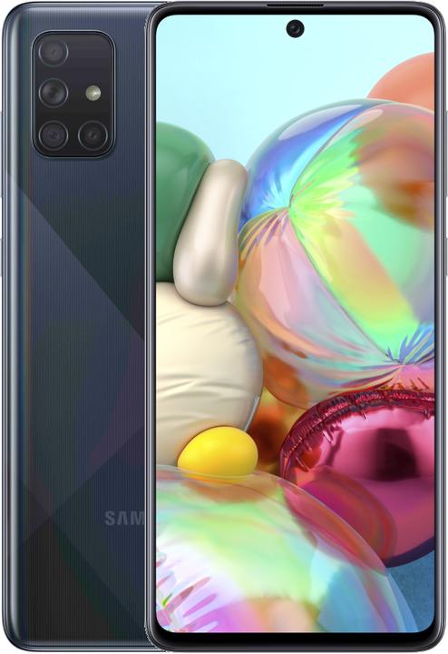 Samsung Galaxy A71 (128 GB, Prism Crush Black, 6.70", Dual SIM + SD, 64 Mpx, 4G)