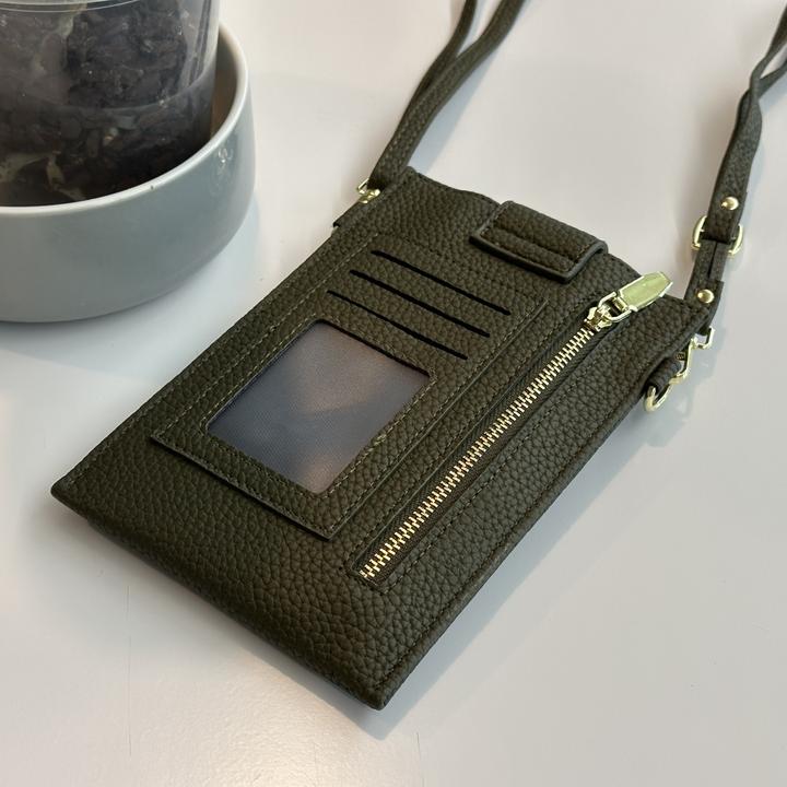 Actual product image PhoneLook Etui universel élégant pour smartphone jusqu'à 6,7 pouces en similicuir avec portefeuille (Apple iPhone 4)