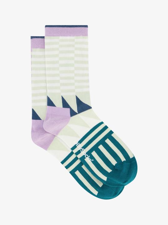 Produktbild DillySocks Socken "Premium pastel tile" ecru (Einzelpack, 35 - 38)