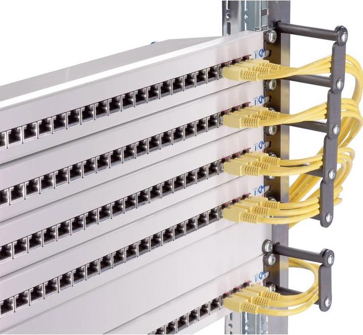 Produktbild Rittal Cable routing bars 19 inch attachment, 1U, 10 pc(s)