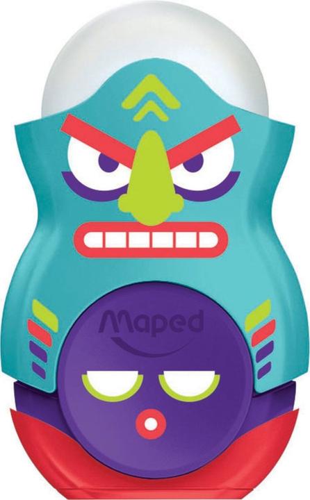 Immagine prodotto Maped Gomma e temperino 2in1 Loopy Totem singolo + gomma di ricambio - blister