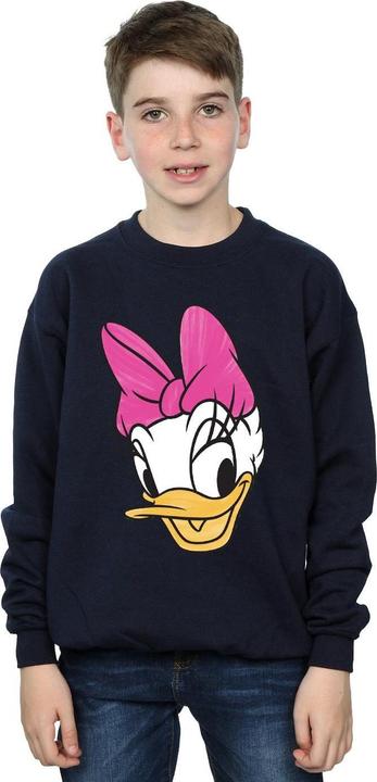 Produktbild Disney Daisy Duck Head Painted Sweatshirt Jungen (140, 146)