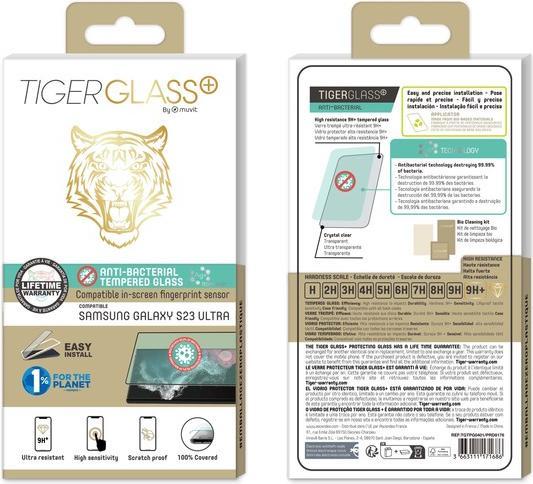 Immagine prodotto Tiger Pellicola antibatterica (1 Pezzo/i, Samsung Galaxy S23 Ultra)