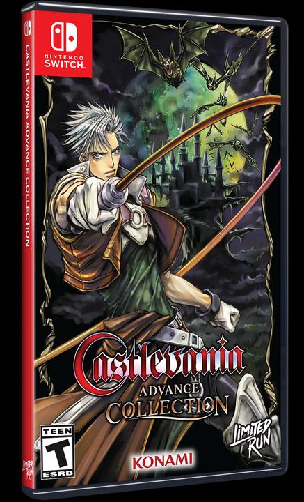 Actual product image Limited Run Castlevania Advance Coll. SWITCH US Aria Cover Aria of Sorrow Cover (Switch, Switch Lite, Switch OLED, EN)