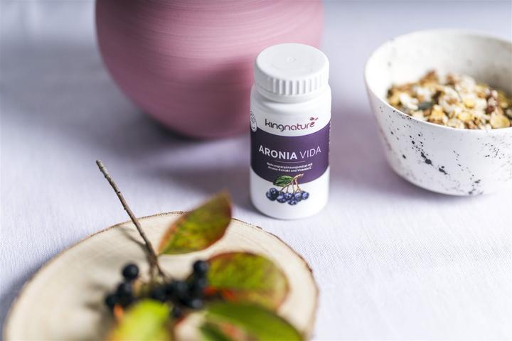 Produktbild Kingnature Aronia Vida (100 Stück, Kapseln, 60 g)
