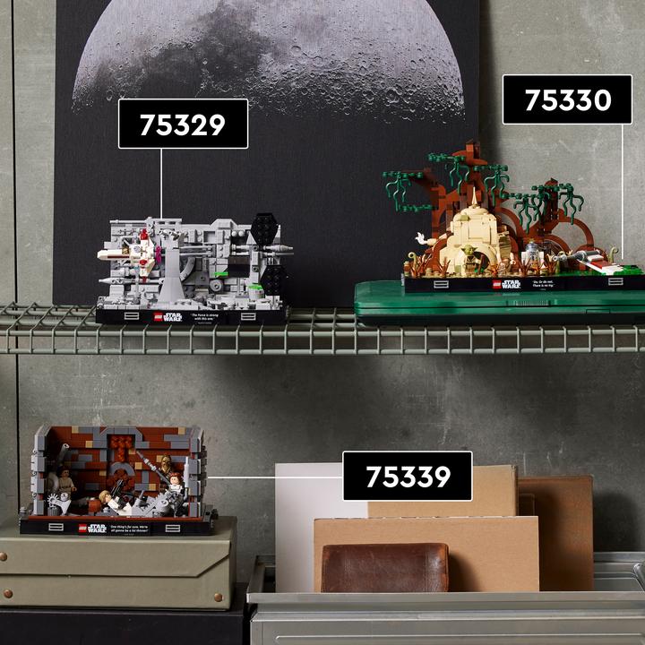 Immagine prodotto LEGO Diorama della corsa in trincea della Morte Nera (75329, LEGO Star Wars)
