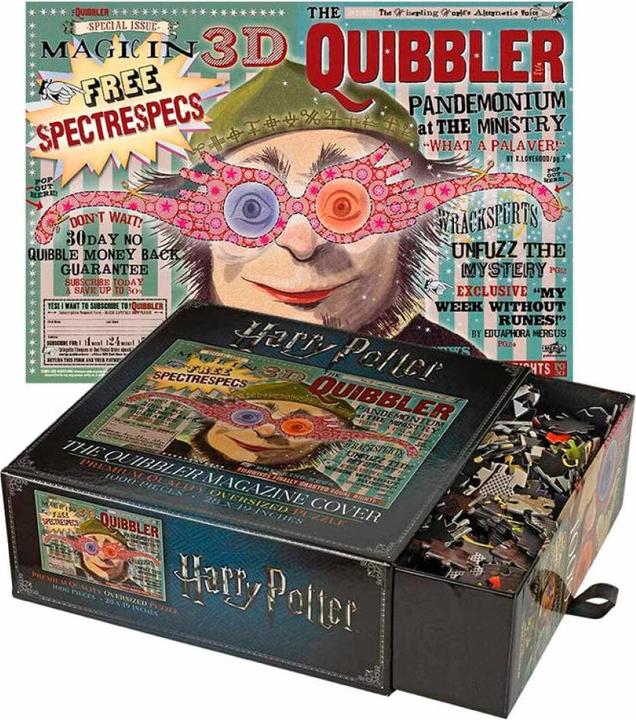 Produktbild Noble Collection Harry Potter: The Quibbler Magazine Cover (1000 Teile)