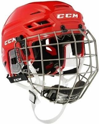 Image du produit CCM Tacks 210 SR casque de hockey avec cage (L, blanc) (L)