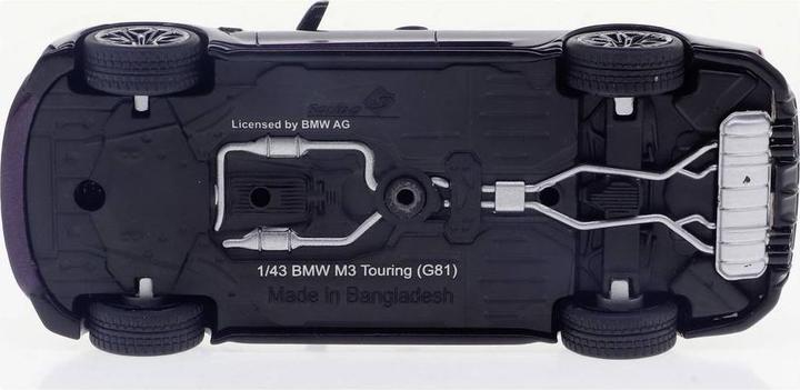 Actual product image Solido 1:43 BMW G81 M3 Touring, 2023 purple