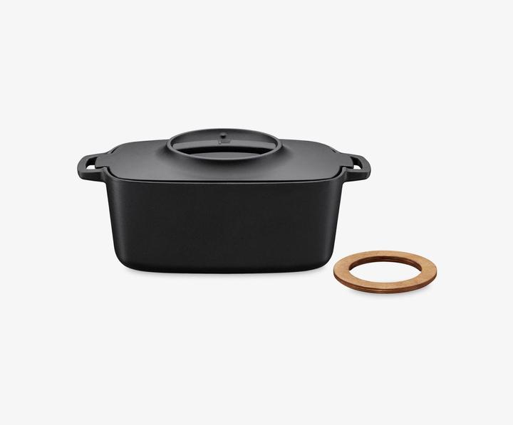 Actual product image Fiskars Norden pot oval, 4l (Pot, Cast iron)